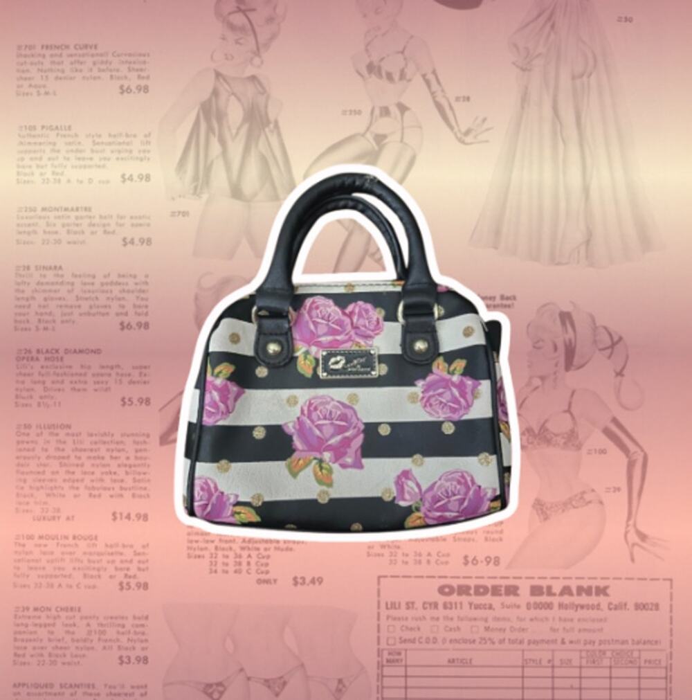 Floral Mini Handheld Betsey Johnson Purse